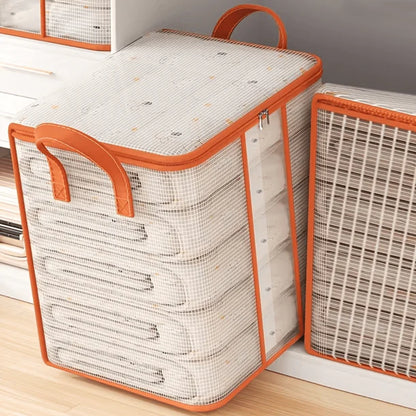 Transparent PVC Quilt Storage Organizer Bag with Handle (280L) MRP