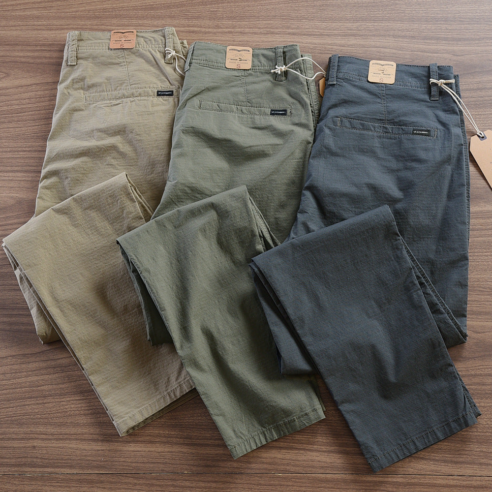 Summer Thin Breathable Men's Pencil Long Pants SKU: CJXX225188614NM Lists: 64