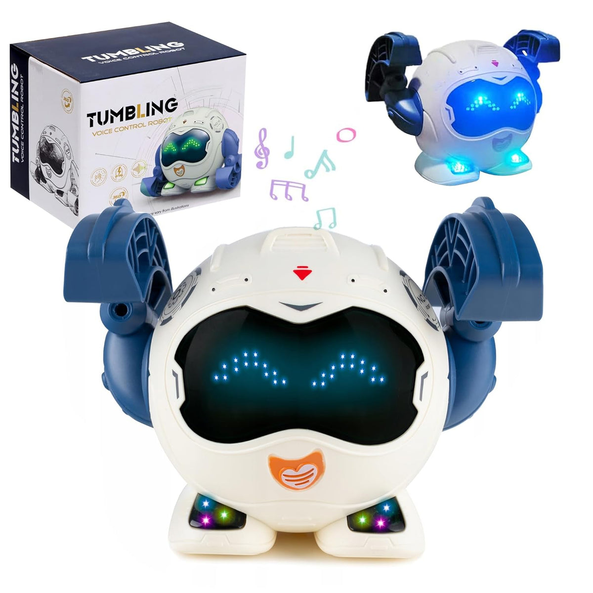 Tumbling Voice Control Robot