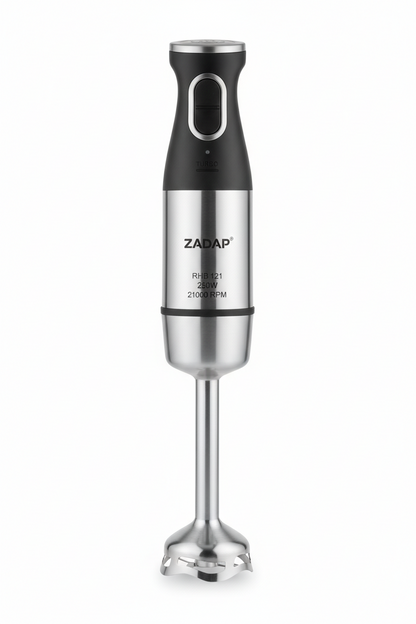 Zadap RHB 121 Hand Blender | 250W | 18000 RPM | SS Blade | 2-Year Warranty